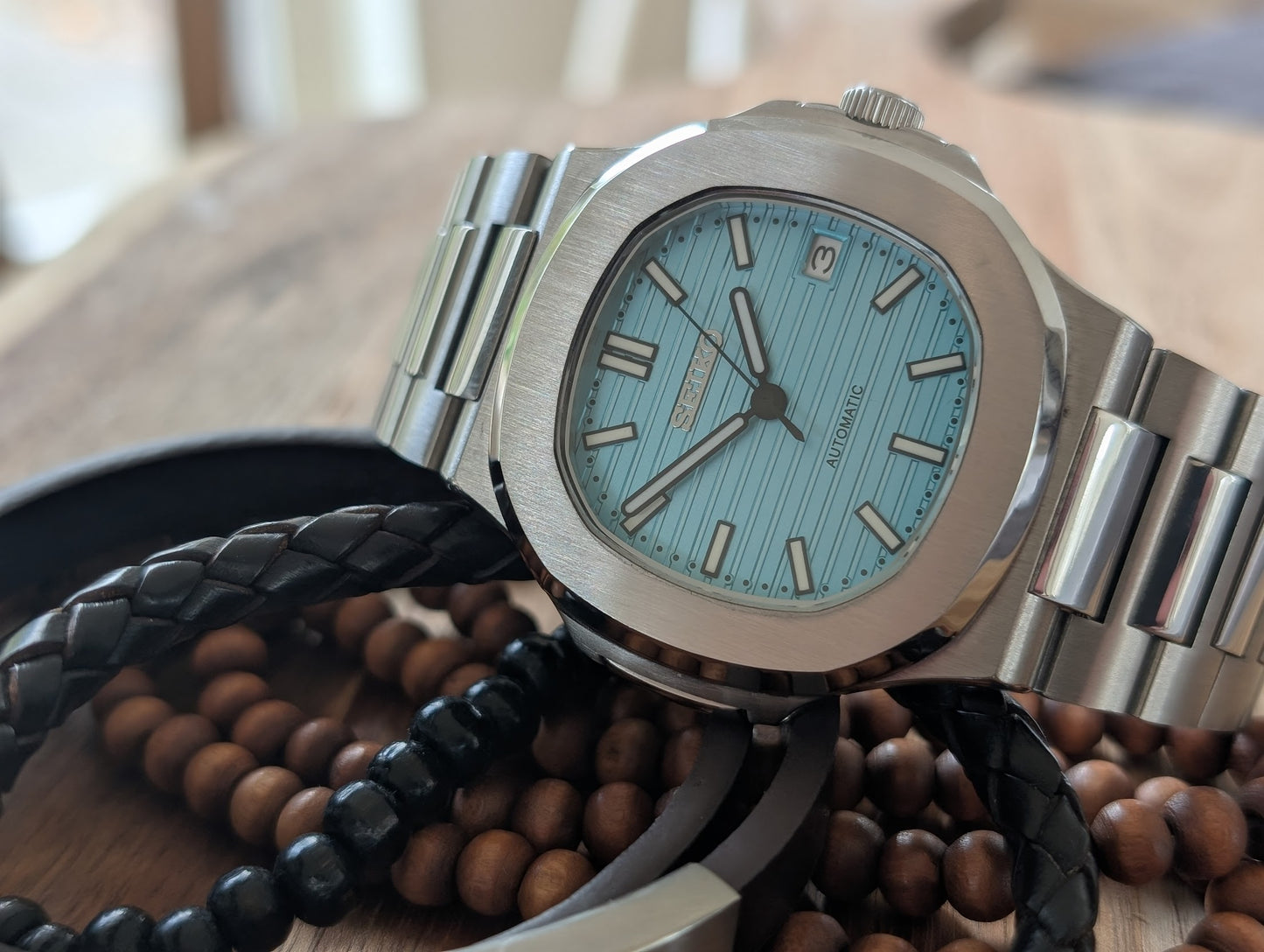 Seikonaut Tiffany - Custom watch mod