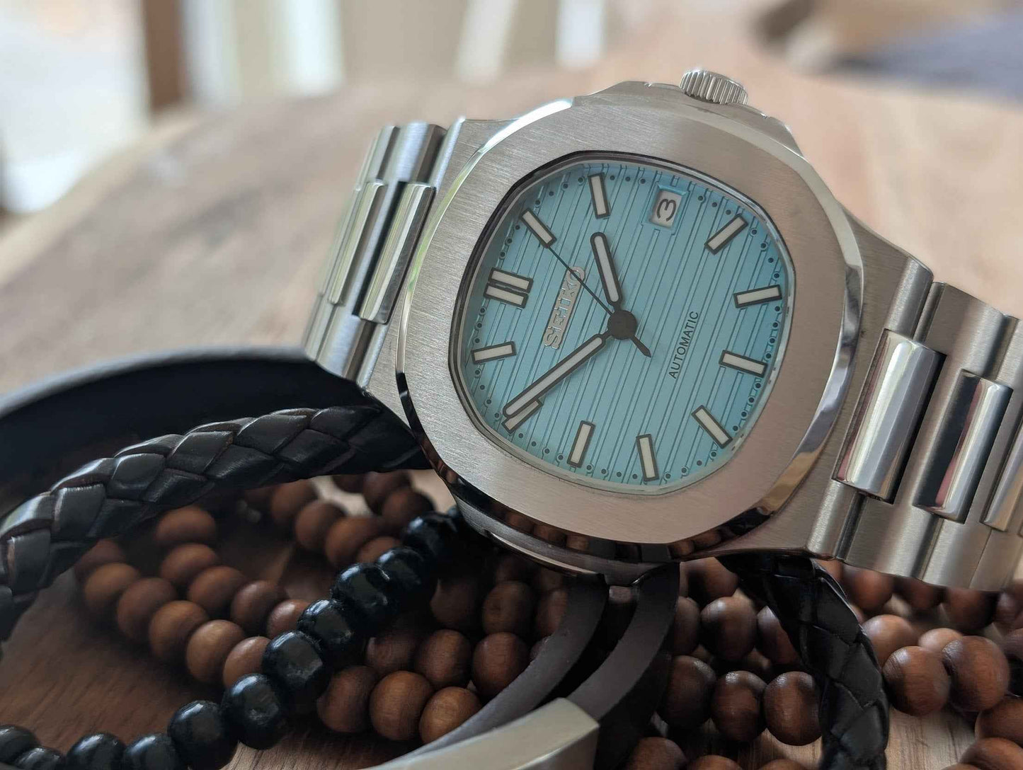 Seikonaut Tiffany - Custom watch mod