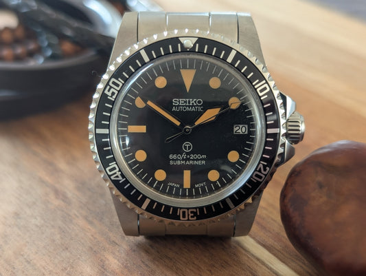 Vintage style Mil-Sub (T) - Custom watch mod