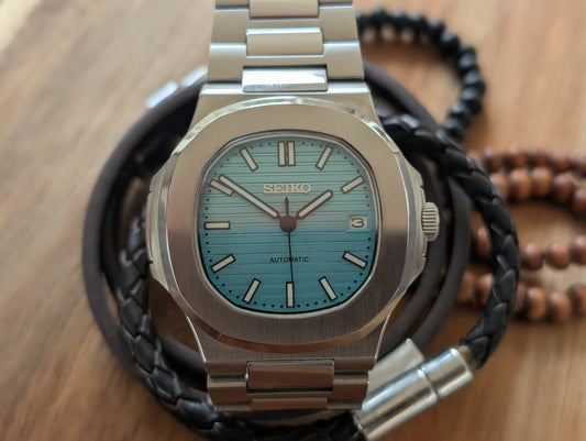 Seikonaut Tiffany -  Custom watch mod